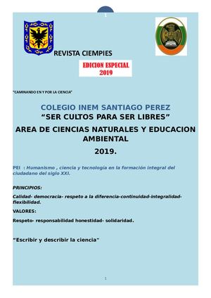 Revista Ciempies Edicion Especial