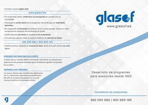 Descubre los programas para asesorías de Glasof