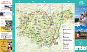 Carte Touristique Sud Charente