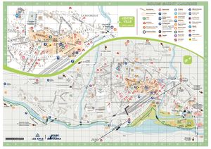 Plan De Bourg Saint Maurice