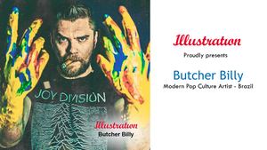 Butcher Billy Pop Art & Graphic Designer, Brazil