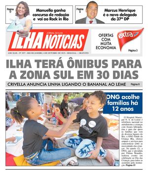 Jornal Ilha Notícias - Edição 1957 - 4/10/2019