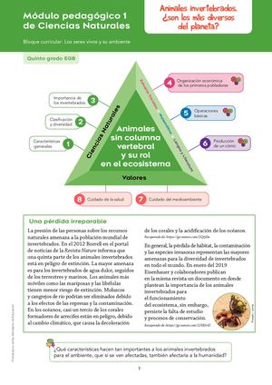 Naturales 5 Modulo 1