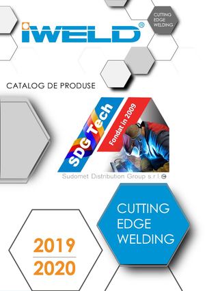 Catalog sudura/taiere Iweld 2019 2020 Ro Sdg
