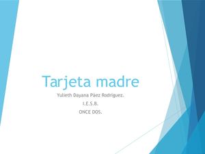 Targeta Madre