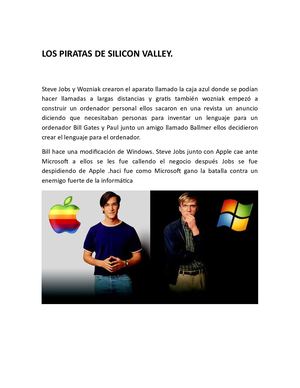 Resumen De La Pelicula Silicon Valley