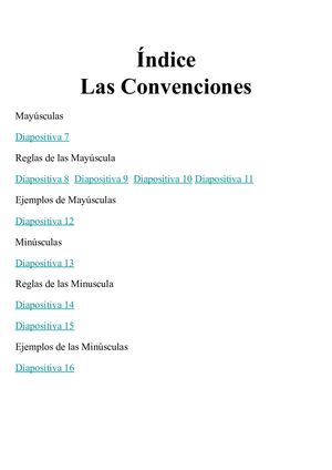 Convenciones