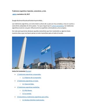 Tradiciones Argentinas Sandra