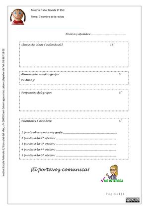 Elección Del Nombre