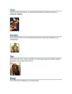 DIOSES NORDICOS