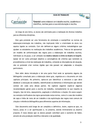 Guia Para Elaborar Um Trabalho Cientifico