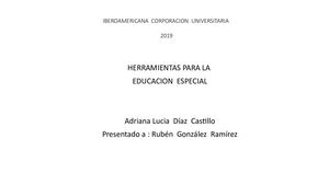 Herramientas De Educacion Especial