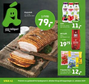 Á tilboðsblað vika 41