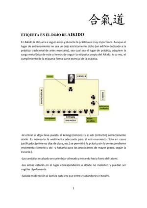 Etiqueta En El Dojo De Aikido 2 2