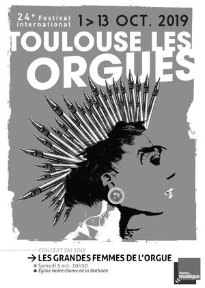 Les Grandes Femmes de l'orgue - programme de salle