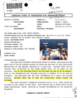 Declarations And Orders Sifferman V. Sifferman 04 3 02210 1