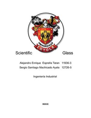 Gestion De Inventarios Caso Scientific Glass