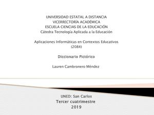 Diccionario pictórico