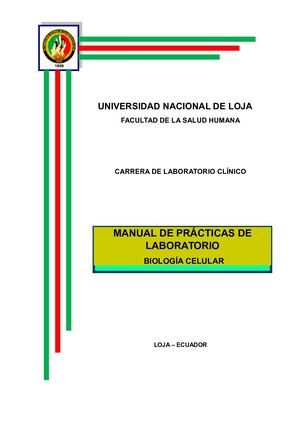 Guía De Prácticas Biología Celular