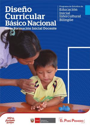 Programa de Estudios de Educación Inicial Intercultural Bilingüe
