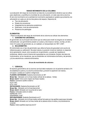 Rango Mov Columna