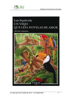 Un viejo que leía novelas de amor - Guías de lectura