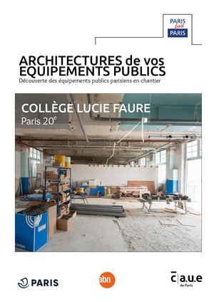 Livret équipement public Collège Lucie Faure