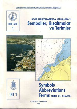Seyir Haritalarında Kullanılan Semboller, Kısaltmalar Ve Terimler