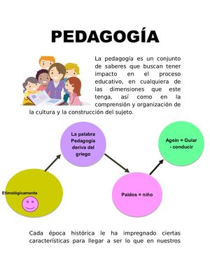 Pedagogía