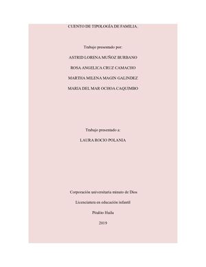 Cuento La Familia Extensa (1)