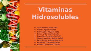Vitaminas Hidrosolubles