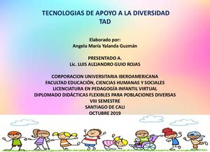 Cartilla Tecnología De Apoyo A La Diversidad