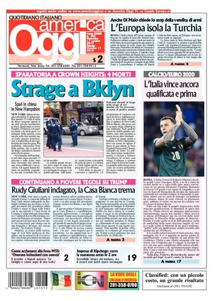 America Oggi 13 Ottobre 2019