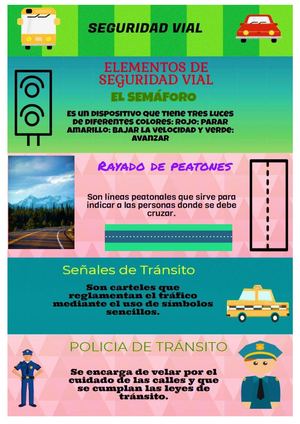 Infografía: Seguridad Vial