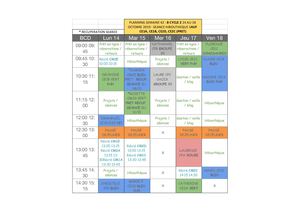 Semaine 42 B CYCLE 2