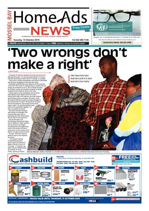 Mossel Bay Home Ads News 14 October 2019