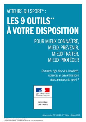 Acteurs Du Sport 9 Outils à Votre Disposition