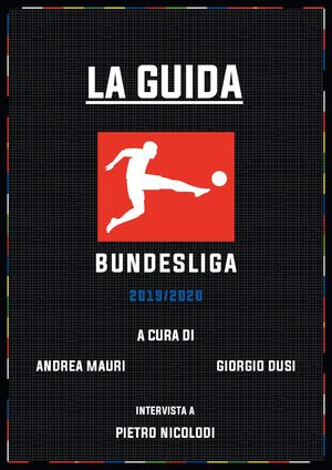 Guida alla Bundesliga 2019/20