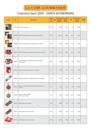 Bon De Commande Noël 2019