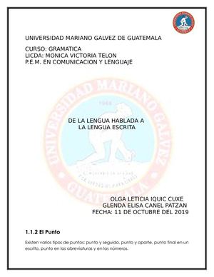 Punto Y Punto Suspensivos