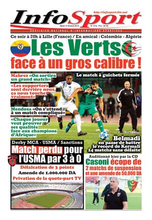 Mardi 15 Octobre 2019