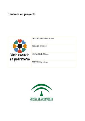 Proyecto Musicalenda 2019 20