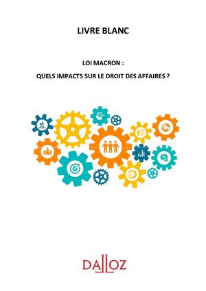 Livre Blanc_Loi Macron Affaires