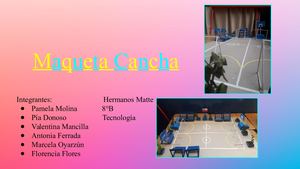 Maqueta Cancha