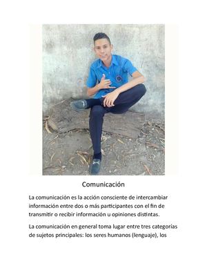 Comunicación