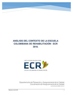 Analisis Del Contexto De La Ecr 2018 Final