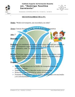 Secuencia Didactica De 2º (2)