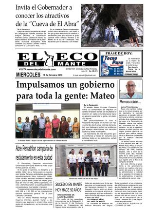 Miercoles 16 De Octubre De 2019