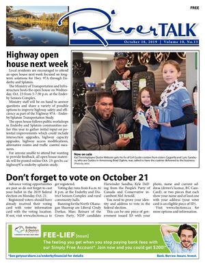 Enderby River Talk - October 18, 2019