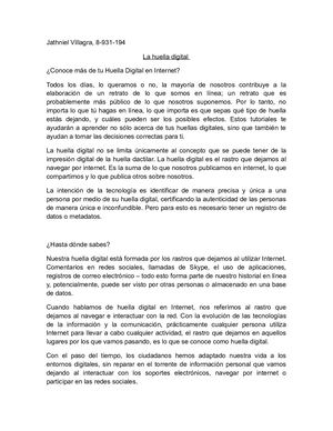 La Huella Digital